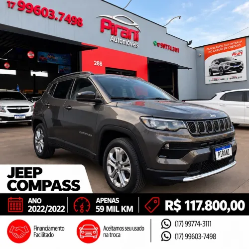 Jeep Compass Long. T270 1.3 TB 4X2 Flex AUT 2022