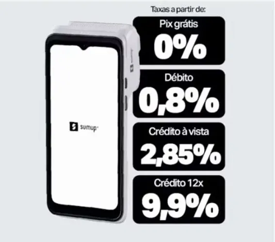 Máquina de cartão Sumup