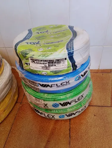 Fios flexiveis 10,0 mm2 8k