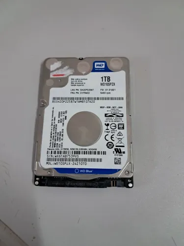 HD de notebook 1 Tb