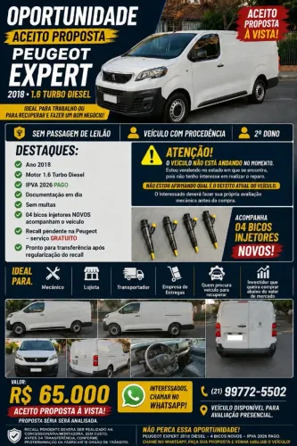 Peugeot Expert Business Pack 1.6 Turbo Diesel 2018