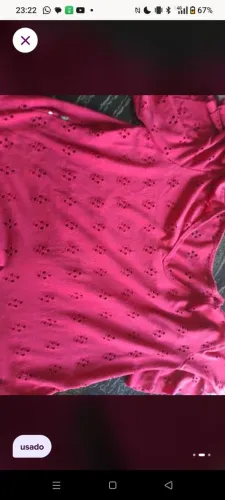 Camisa vermelha