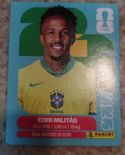 Figurinha Copa 2026 BRA 5 Eder Militão