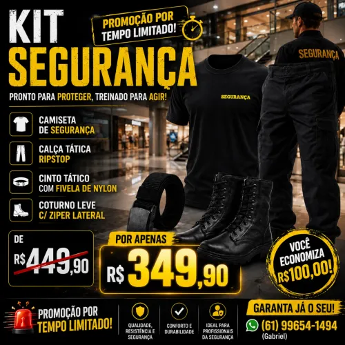 KIT SEGURANÇA VIGILANTE