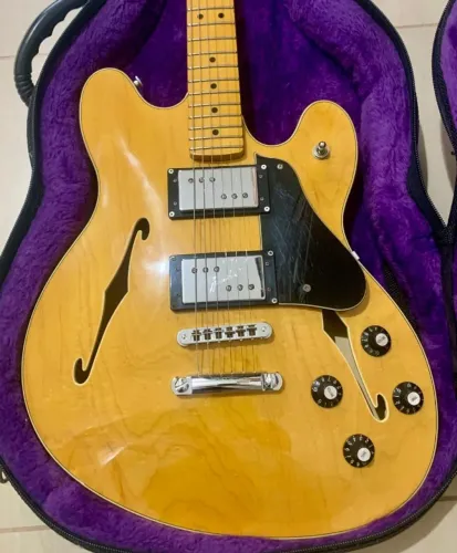 Guitarra Fender Modern Player Starcaster - Natural Finish