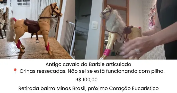 Cavalinho da Barbie