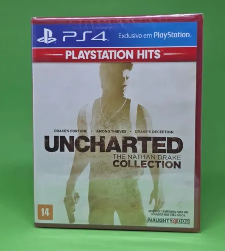 Novo Uncharted collection ps4