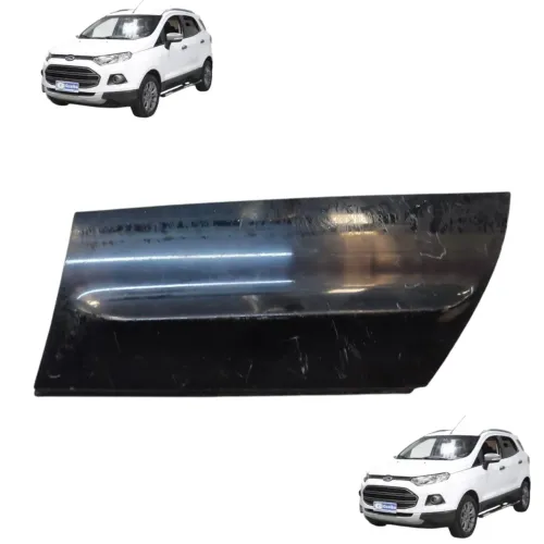 Moldura Lateral Traseira Esquer Black Piano Ecosport  13a 20 Preto