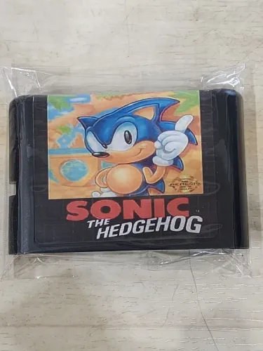 Cartucho paralelo de mega drive Sonic the Hedgehog