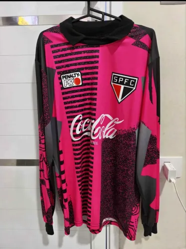 Camisa Goleiro São Paulo 1993 Zetti Penalty Pro Coca-Cola - Raridade