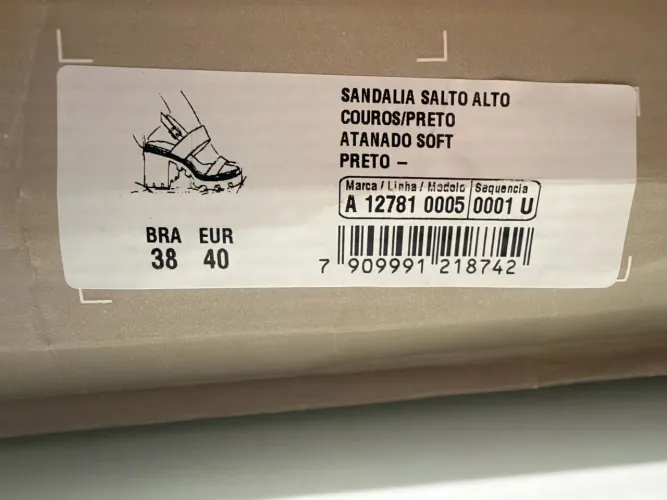 Sandália Arezzo - Atanado Soft Salto Alto