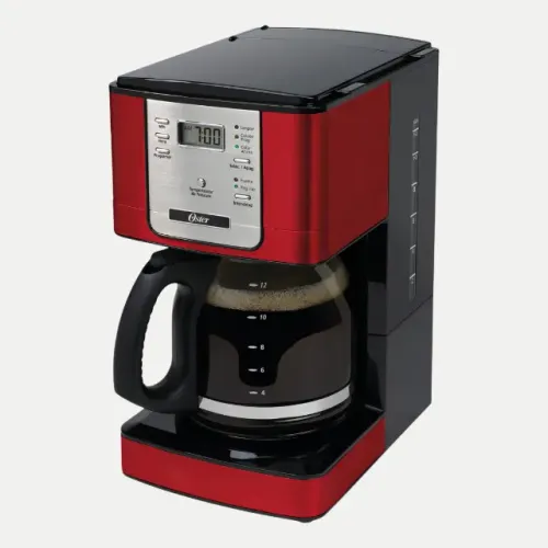 Cafeteira Oster Programável 1,5L Red Flavor - 127V