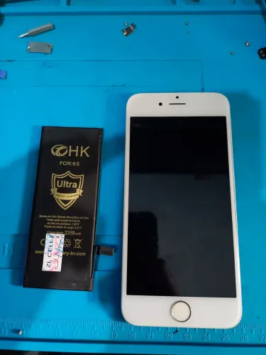Tela e bateria iphone 6s funcionando