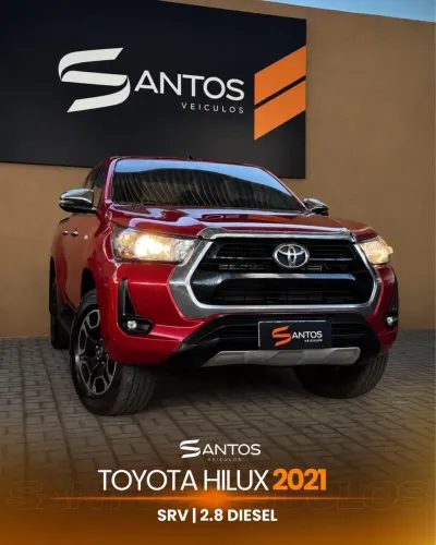 Toyota Hilux CD SRV 4X4 2.8 TDI Diesel Aut. 2021