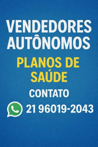 VENDEDOR AUTONOMO PARA TRABALHAR COM PLANOS DE SAÚDE
