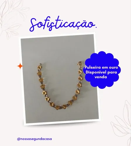 Pulseira em ouro