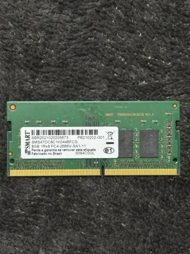 MEMÓRIA RAM NOTEBOOK 8GB 2666Mhz