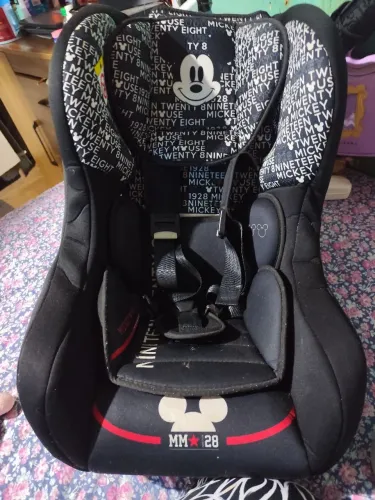 Cadeirinha Trio Mickey Mouse (bebê conforto + cadeirinha)