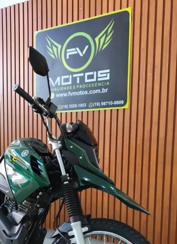 YAMAHA XTZ 150 CROSSER Z VERDE 2025 - IMPECÁVEL