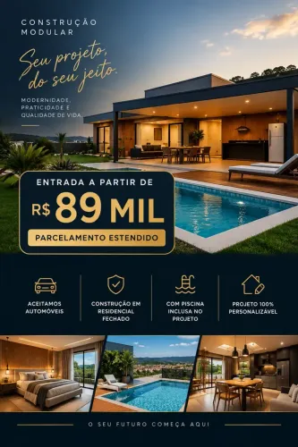 VENDO CHÁCARA A PARTIR DE 86M² EM IGARATÁ