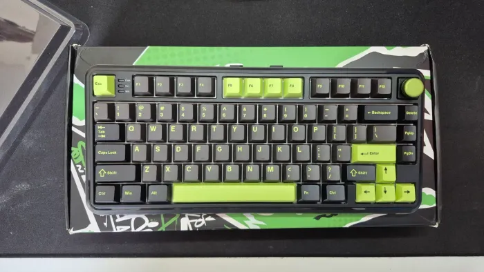 Teclado Mechlands F75 - Switch Magnetico + Knob Modular