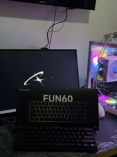 Teclado Magnético Akko MonsGeek FUN60 Pro Wired | Hall Effect | Rapid Trigger | Perfeito p