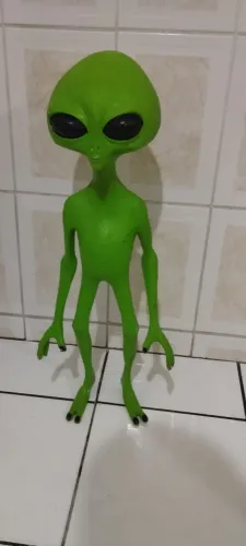 Alien de fibra de vidro (estátua decorativa)