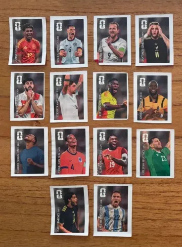 Figurinhas Coca Cola da Copa 2026
