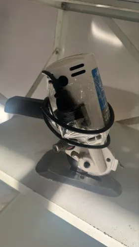 Máquina disco de cortar tecido