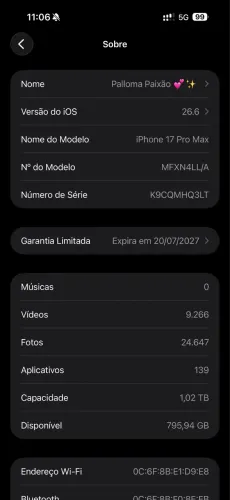iphone 17 pro Max 1TB