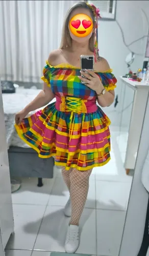 Vestido junino 100,°°