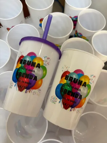 Copos Personalizados para Festa | Lembrancinha Aniversário Eventos