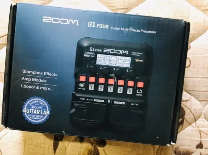 Pedaleira G1 FOUR tá na caixa