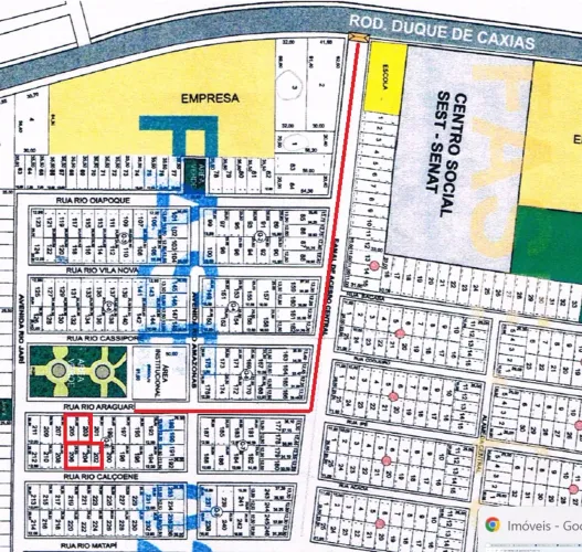 Lotes bem localizados no Residencial Irmãos Platon.