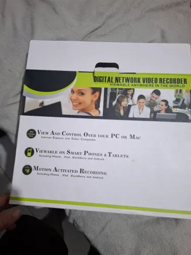 NVR para Câmera h265 8 canais, novo nunca usado.