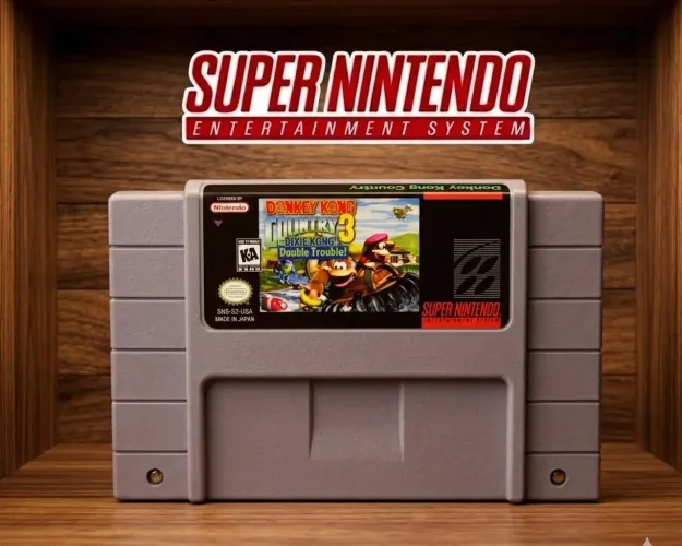 Jogo Donkey kong 3 Dk 3 super Nintendo snes repro.