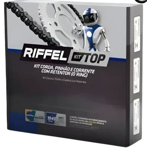 Kit Relação Transmissão Riffel com Retentor