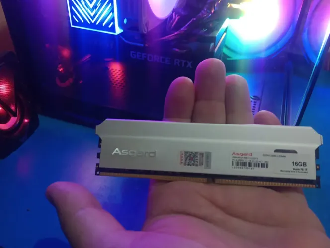 Memória Asgard 16 GB ddr4 3200hz NOVA!!!