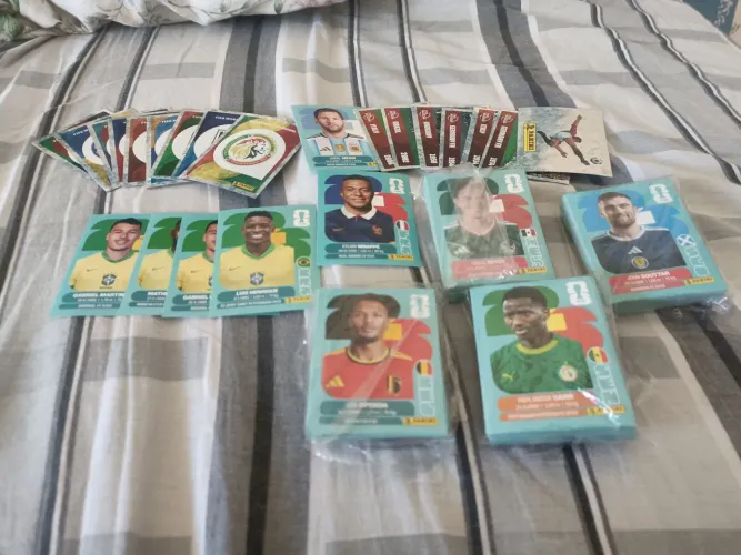 Kit figurinhas copa 2026