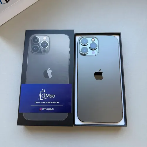 iPhone 13 Pro Max 128GB Preto Impecável