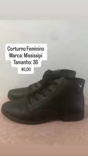 Coturno Preto Mississipi 