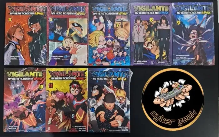 MANGÁ VIGILANTE MY HERO ACADEMIA ILEGALS  Edições Lacradas  Descrever No Chat o Volume