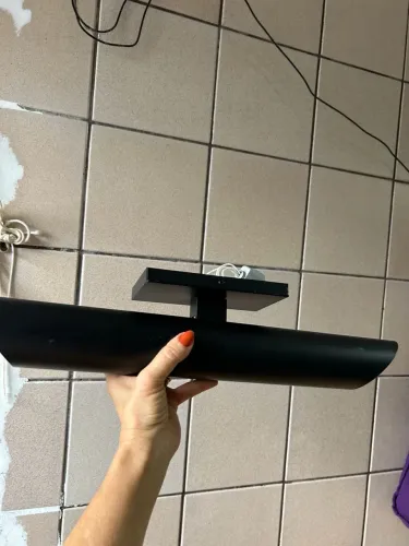 Luminária Linear Preta Moderna