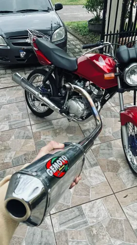 Escapamento gemoto para titan 150