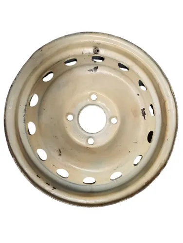 Roda De Ferro Aro 14 Peugeot Ou Citroen Detalhes Na Pintura Preto