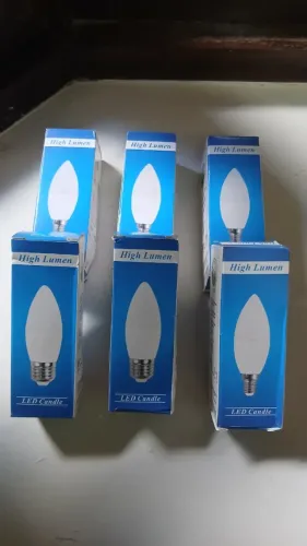 Lampada led decoração lustres e candelabros