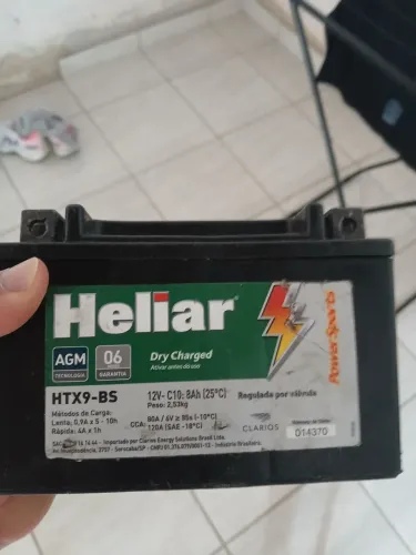 Bateria pra Moto 12 v 8a