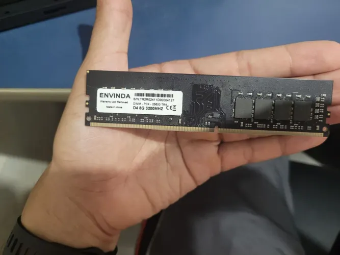 2x Memória ram 8gb 3200 máxima 