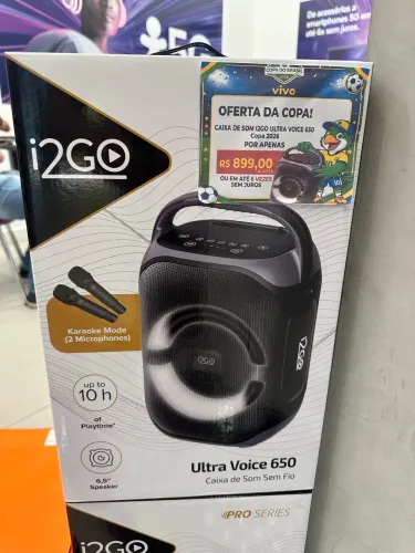 Caixa de som Ultra voice 650 