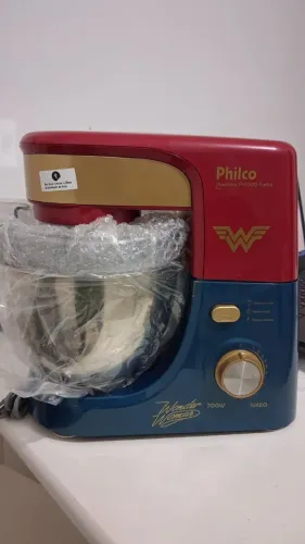 Batedeira Planetária PHP500 Turbo Inox - Mulher Maravilha
